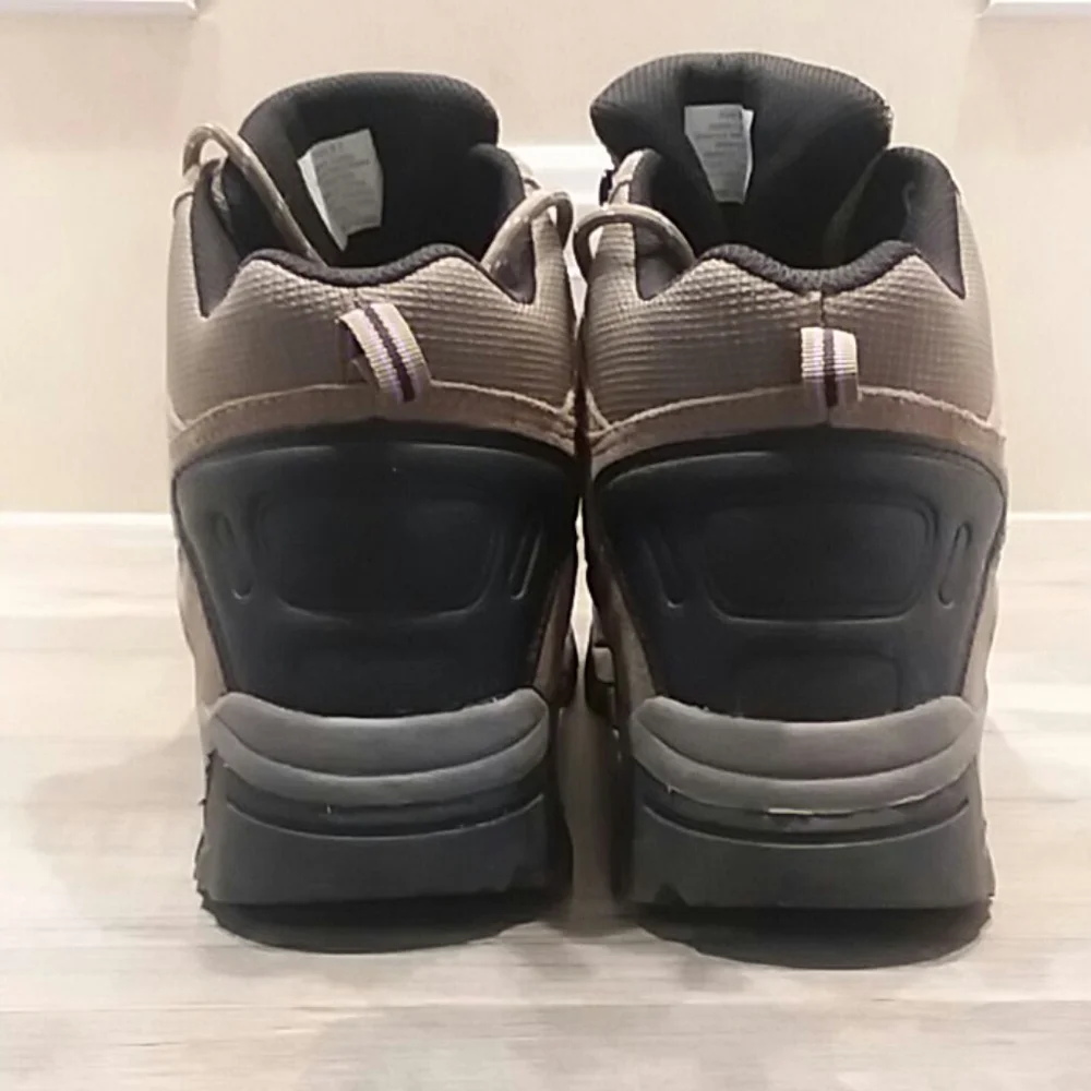 North Side Waterproof Suede hiking Walking Boots Women Size 8.5 - Picture 4 of 7